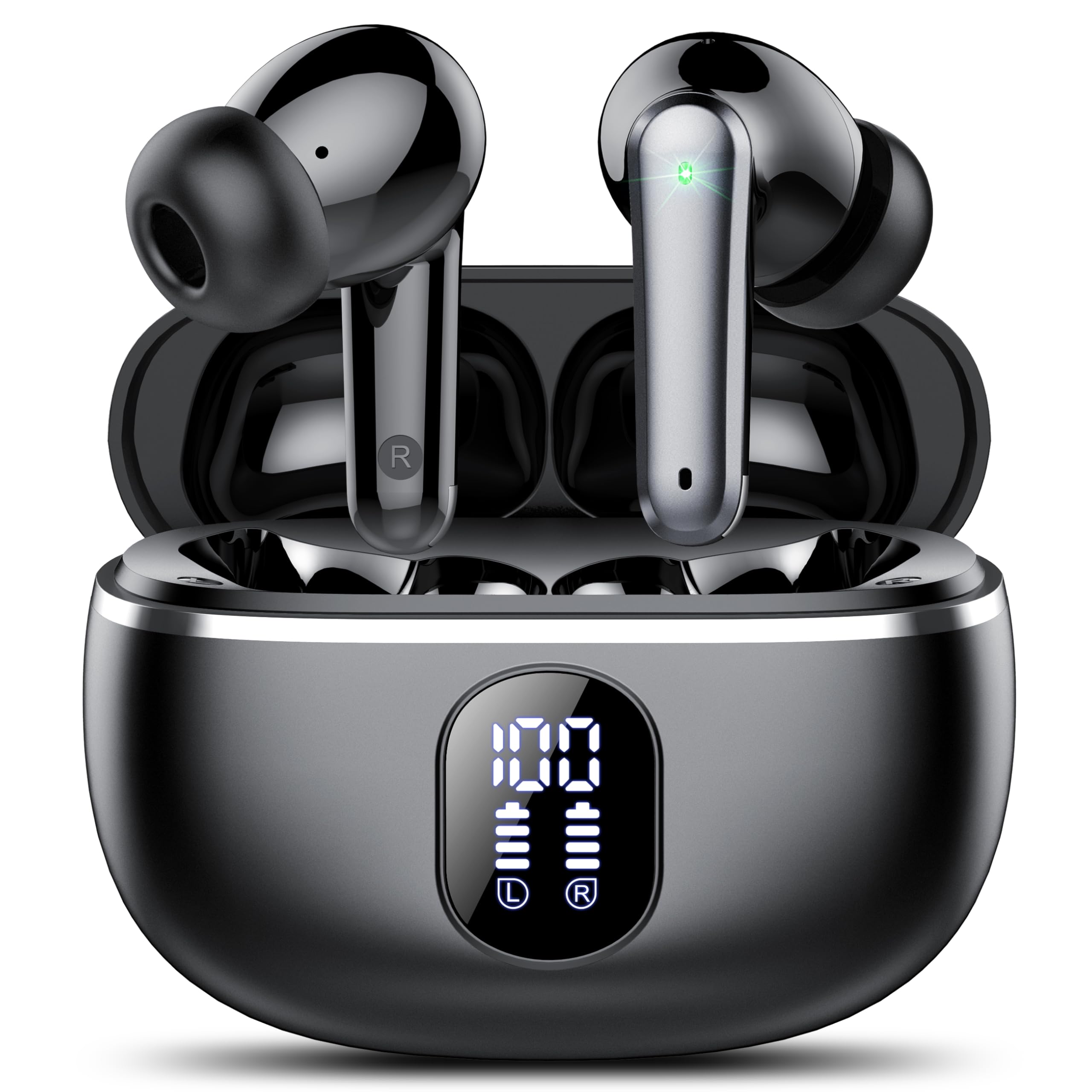 Cuffie Open Ear Bluetooth Hendari - Sportive, Impermeabili IPX5, 75h Batteria