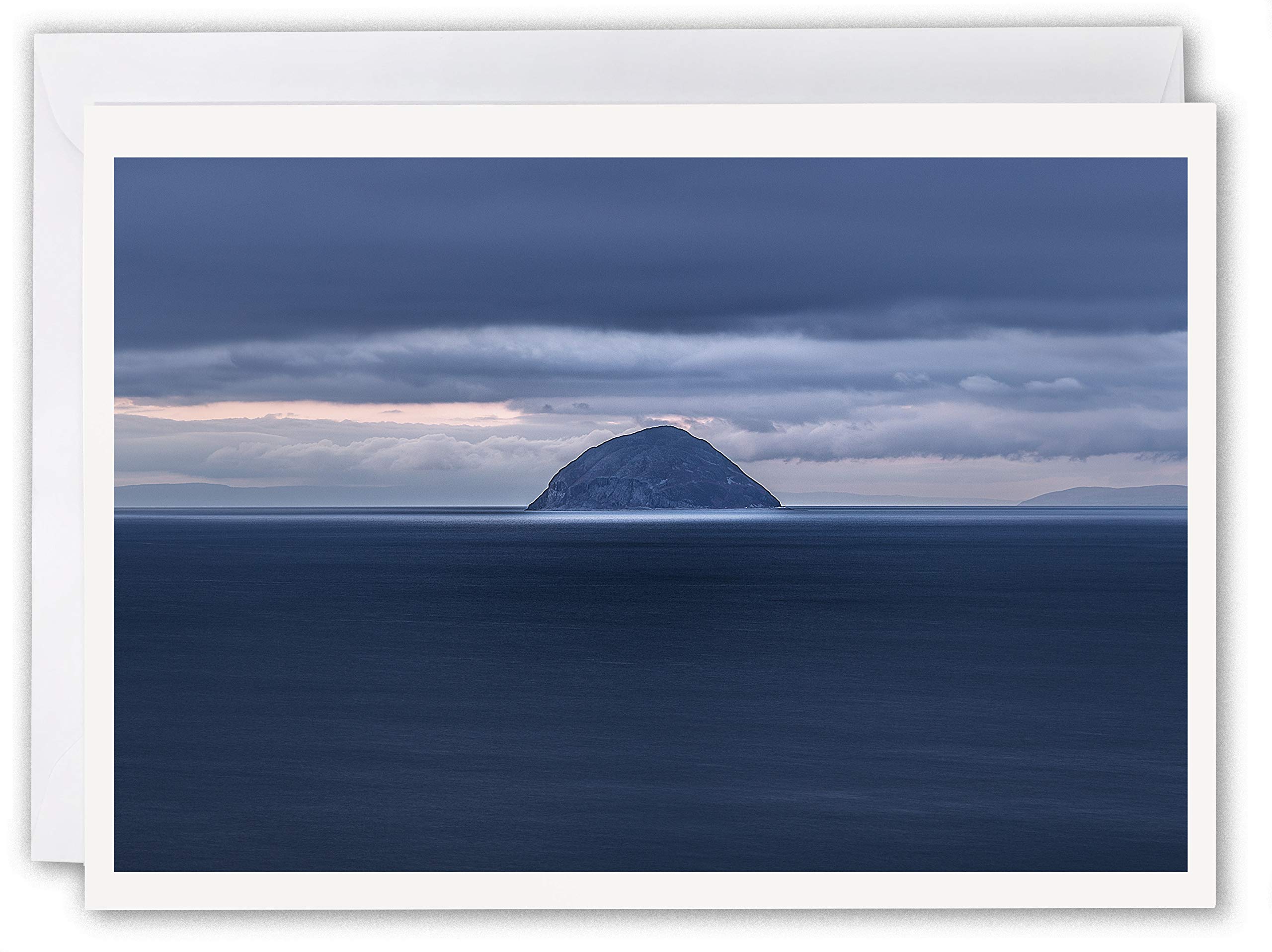 Neil BarrAilsa Craig Ayrshire - Scotland Greeting Card by Scottish Landscape Photographer Blank Inside