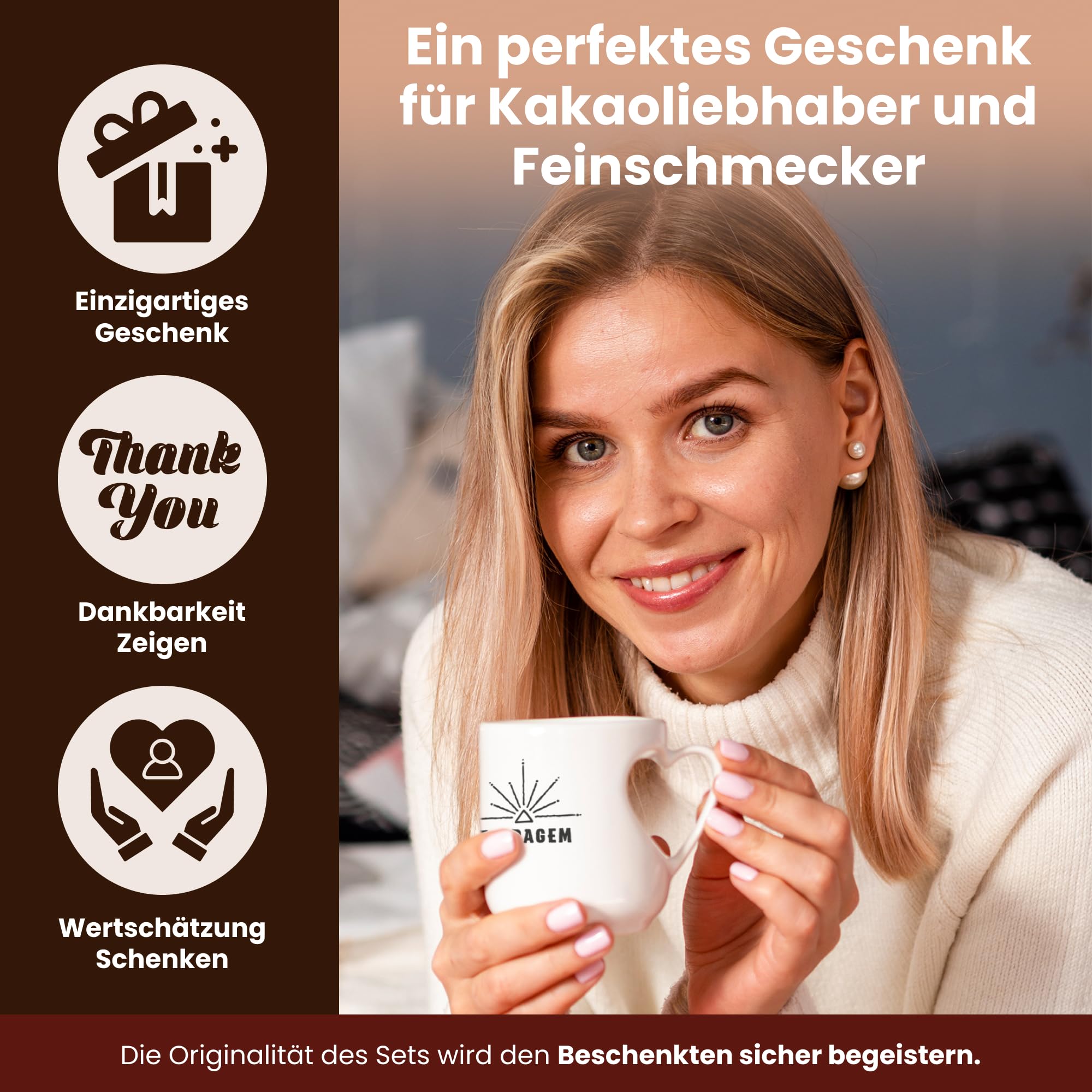 TERRAGEM Zeremonieller Kakao – 100% Kakaomasse (10×100 g) – ohne Zuckerzusatz, vegan – für Trinkkakao & Heiße Schokolade