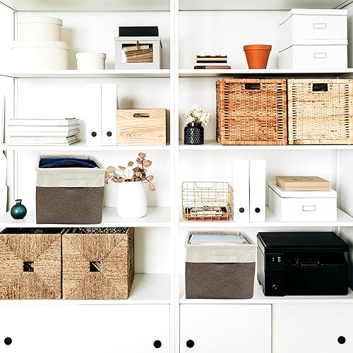 Miniatura 3 de ChicnChill Caja de almacenamiento 2 Beige-Negro Pack 3