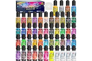 Lets Resin Top-Notch 48-Piece Alcohol Ink Set