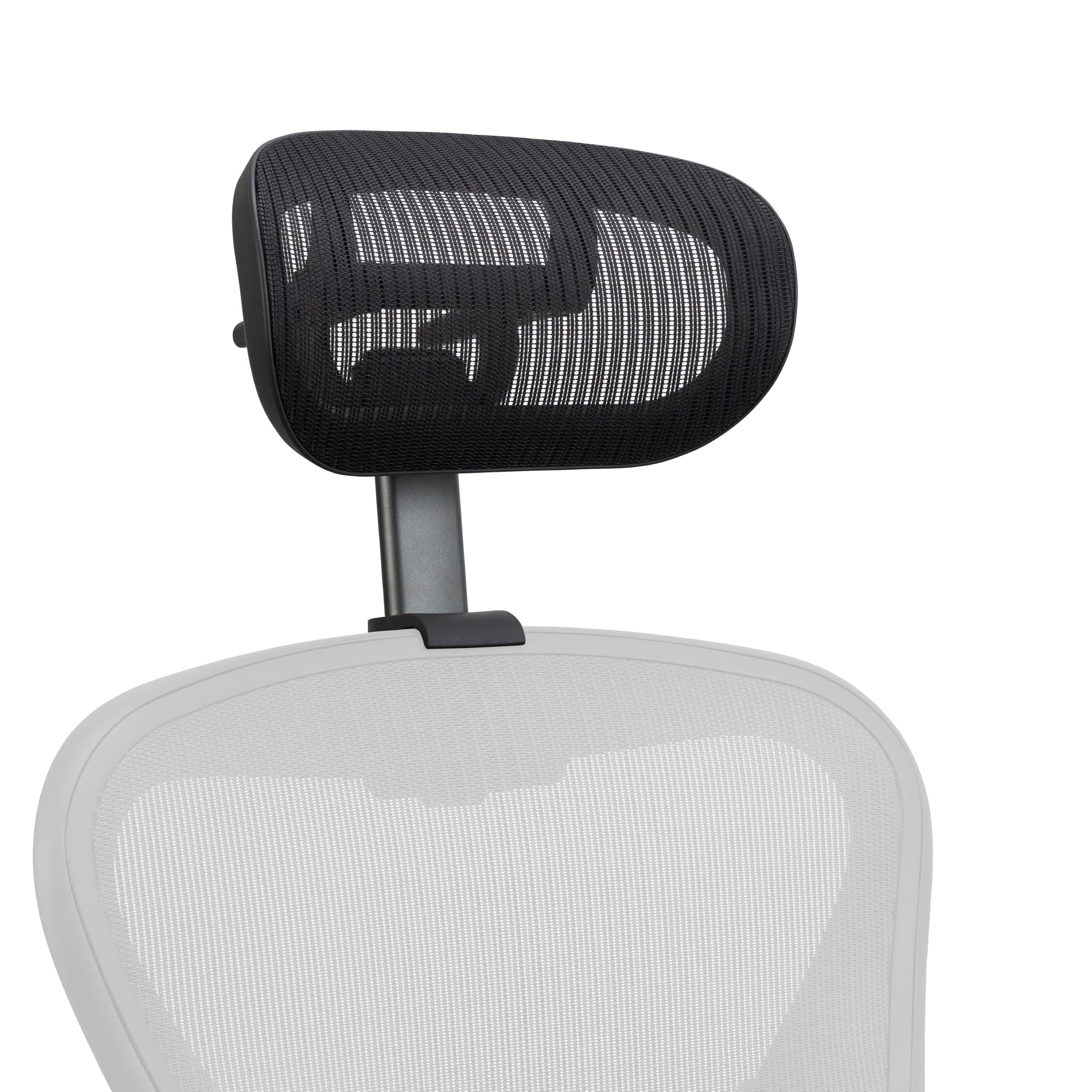 Engineered Now The Original Headrest for The Herman Miller Aeron Chair - The New H6 Model - Classic Carbon โ image 1