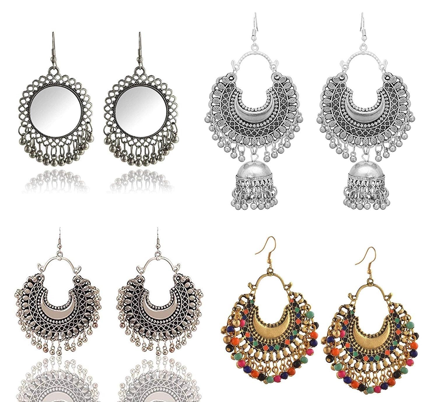 FASHMADE Where Fashion is Made Earrings For Women Fashion Combo Jhumka For Girls | Fashion Jewellery Women Artificial Gold Plated | Fancy Latest Alloy Chandbali Drops & Danglers (Bohemian) (B0CJVDZ2B7) Amazon Price History, Amazon Price Tracker