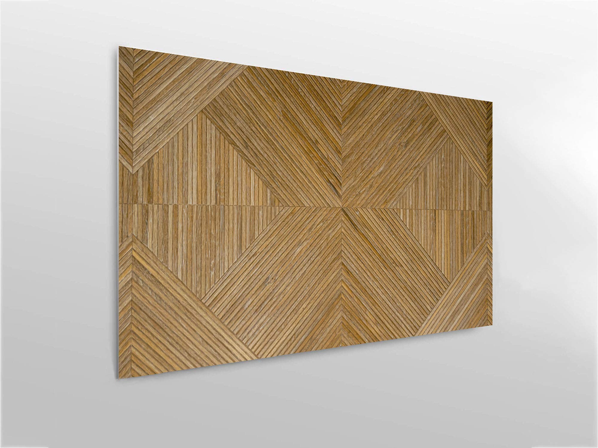 Oedim Cabecero Cama Geométrico Madera, cabecero Decorativo para Camas, decoración para Habitaciones