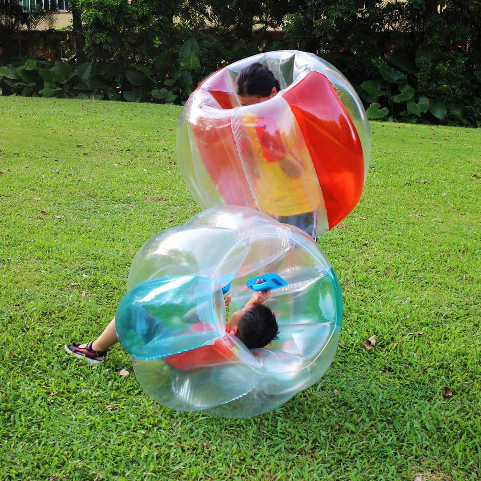 Get inside an exciting game with bubble soccer ball, inflatable bumper ball, inflatable sumo ball, human hamster ball, and Sumerian bubble safe inflatable ball