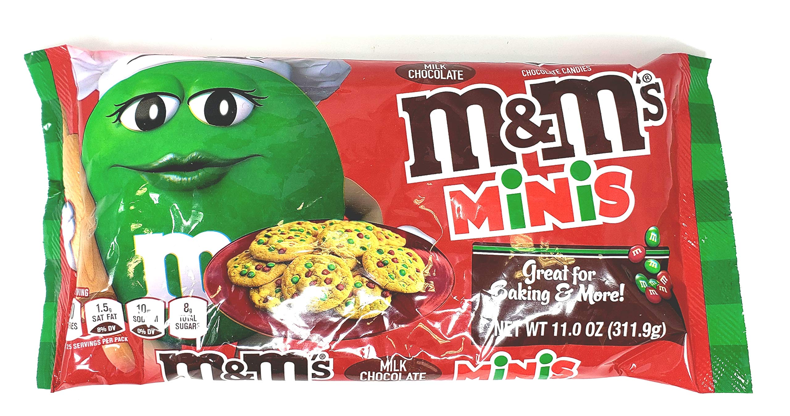 M&MS Seasonal Variety Pack 4 Bags 35.08 Ounces Mint Milk