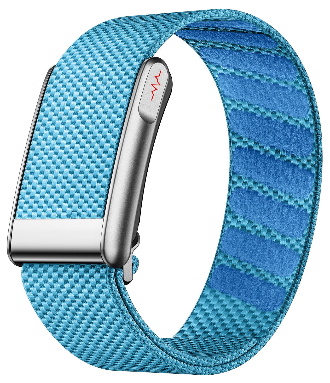 findtime Fitness Tracker ohne Display Aktivitätstracker Hellblau | Smart Band IP68 Wasserdicht Kalorie Distanz-Tracking Multi sport Modi Schlafmonitor Herzfrequenzmesser Nylon Armband