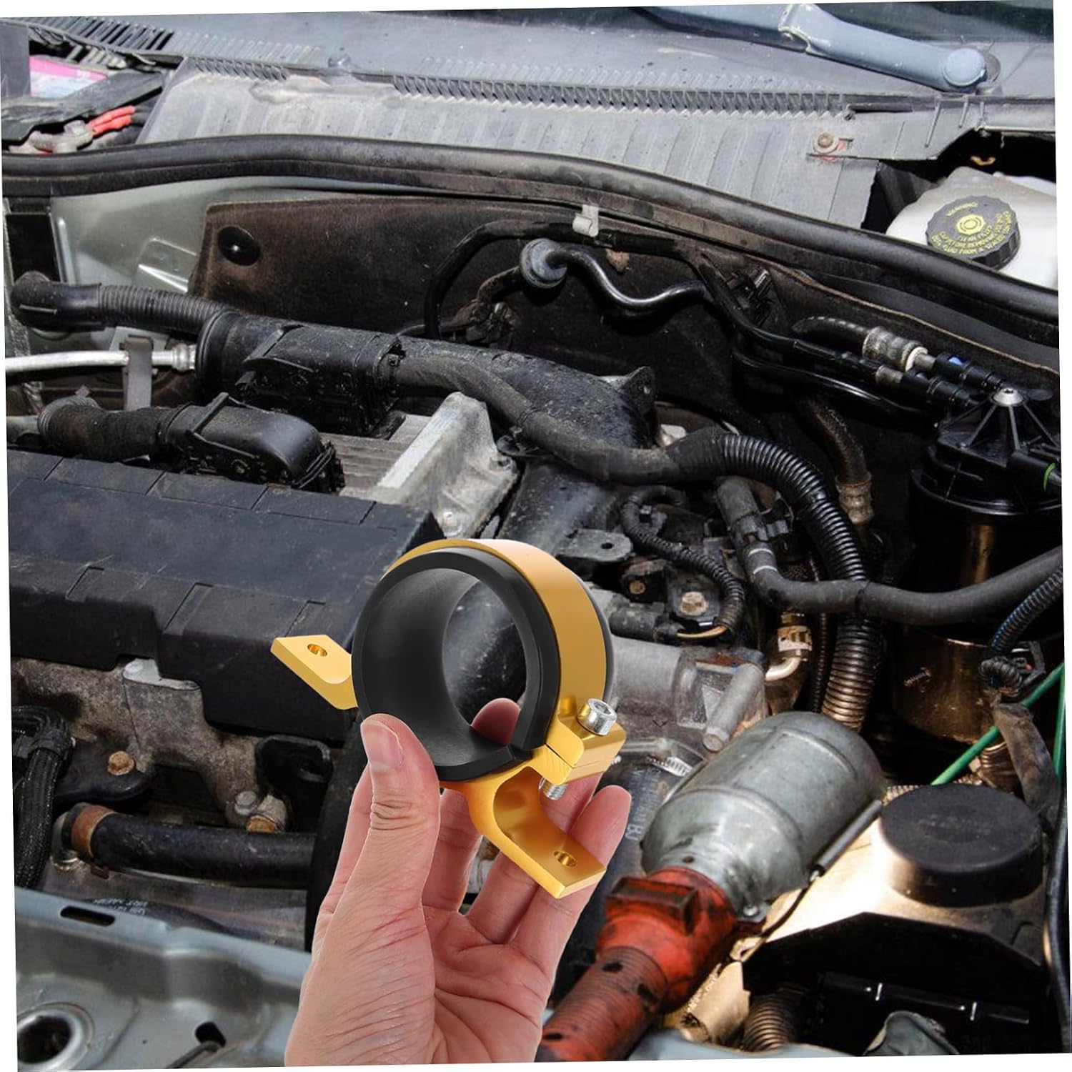 58mm Metal Fuel Pump Mounting Bracket Quick Install Clamp