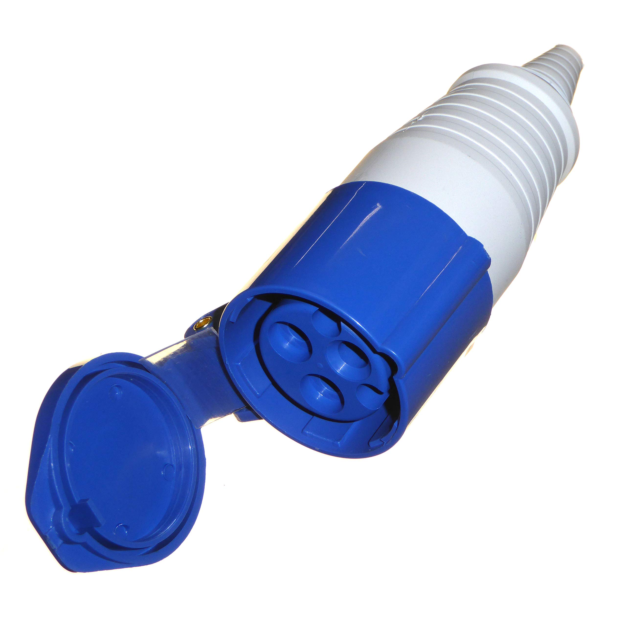 16A Appliance Socket and Coupler 3 Pin 230v Single Phase 16 Amp IP44