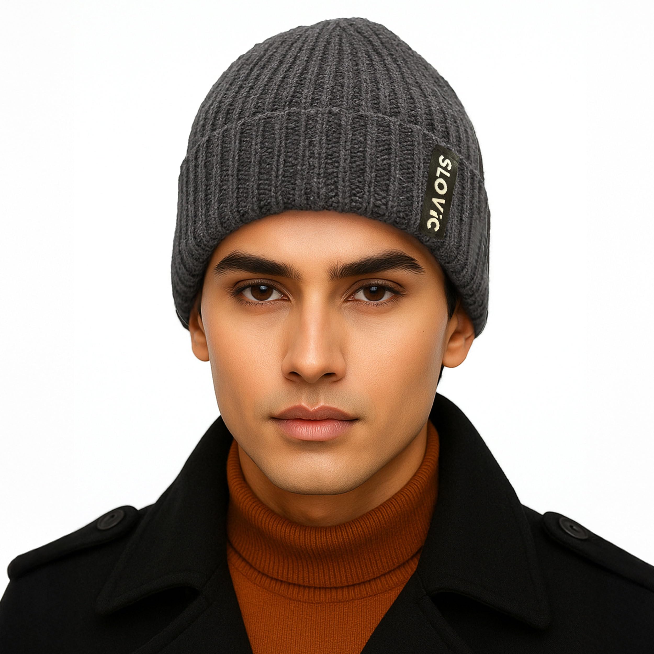 SLOVIC Winter Cap for Men & Women | Rollover Winter Wear for Men | Thermal Wear Winter Cap for Women | Breathable, Lightweight & Windproof Winter Caps for Women-picture-24