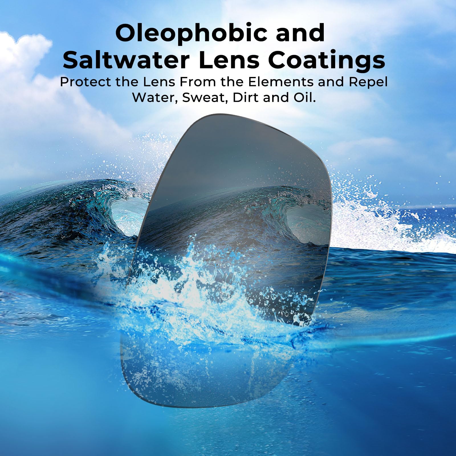 KastKing Tenmile Polarized Sunglasses for Men & Women, UV Protection,Sport Sunglasses Cycling Fishing Outdoor