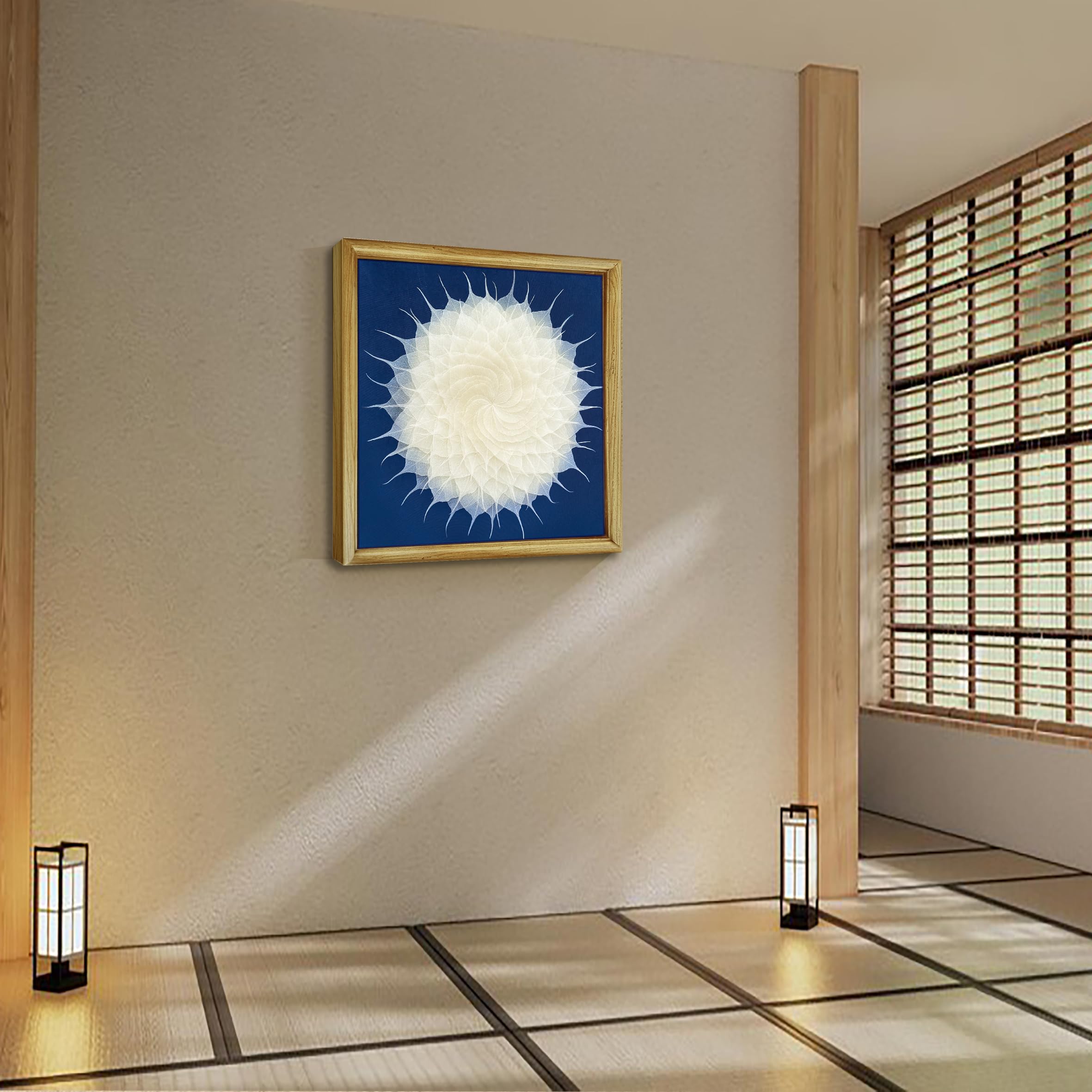 未開封デンマーク アートパネル マレリファブリケン 白木オーク リーフスケルトン 未開封デンマーク アートパネル マレリファブリケン 白木オーク