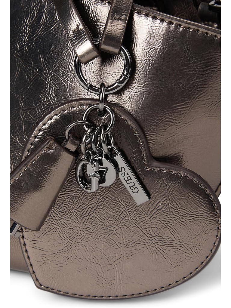 Pewter GUESS Bolena Mini Satchel