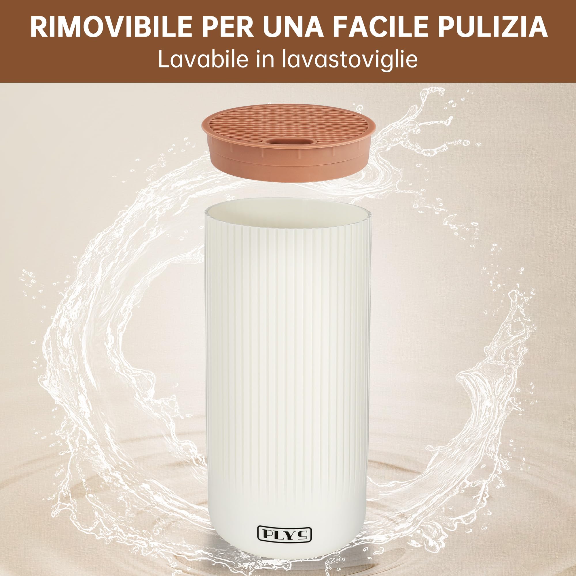 Set di Coltelli: Set di Coltelli da 6 Pezzi Comprende 2 Coltelli da Cucina, 1 Coltello da Pane, 1 Paio di Forbici e Un Ceppo Portacoltelli Universale, Set da Cucina, Carne, Verdura e Frutta, Cachi