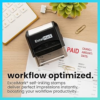 Amazon.com : ExcelMark Paid with Check No., Amount, Date