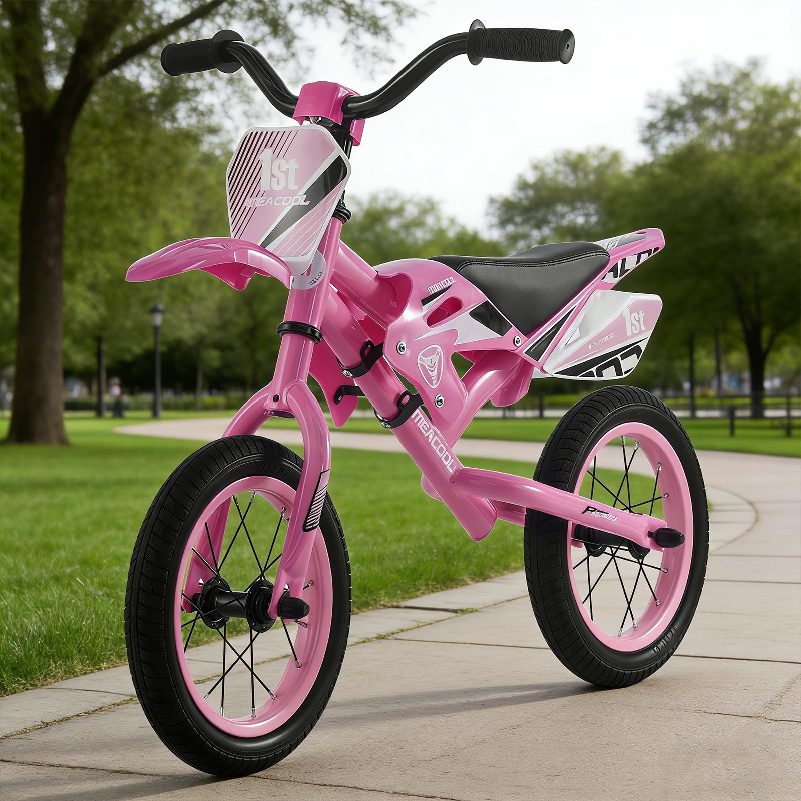 JMYXF 12 Inch Motorcycle Balance Bike for Toddlers Kids for 2-6 Years Old