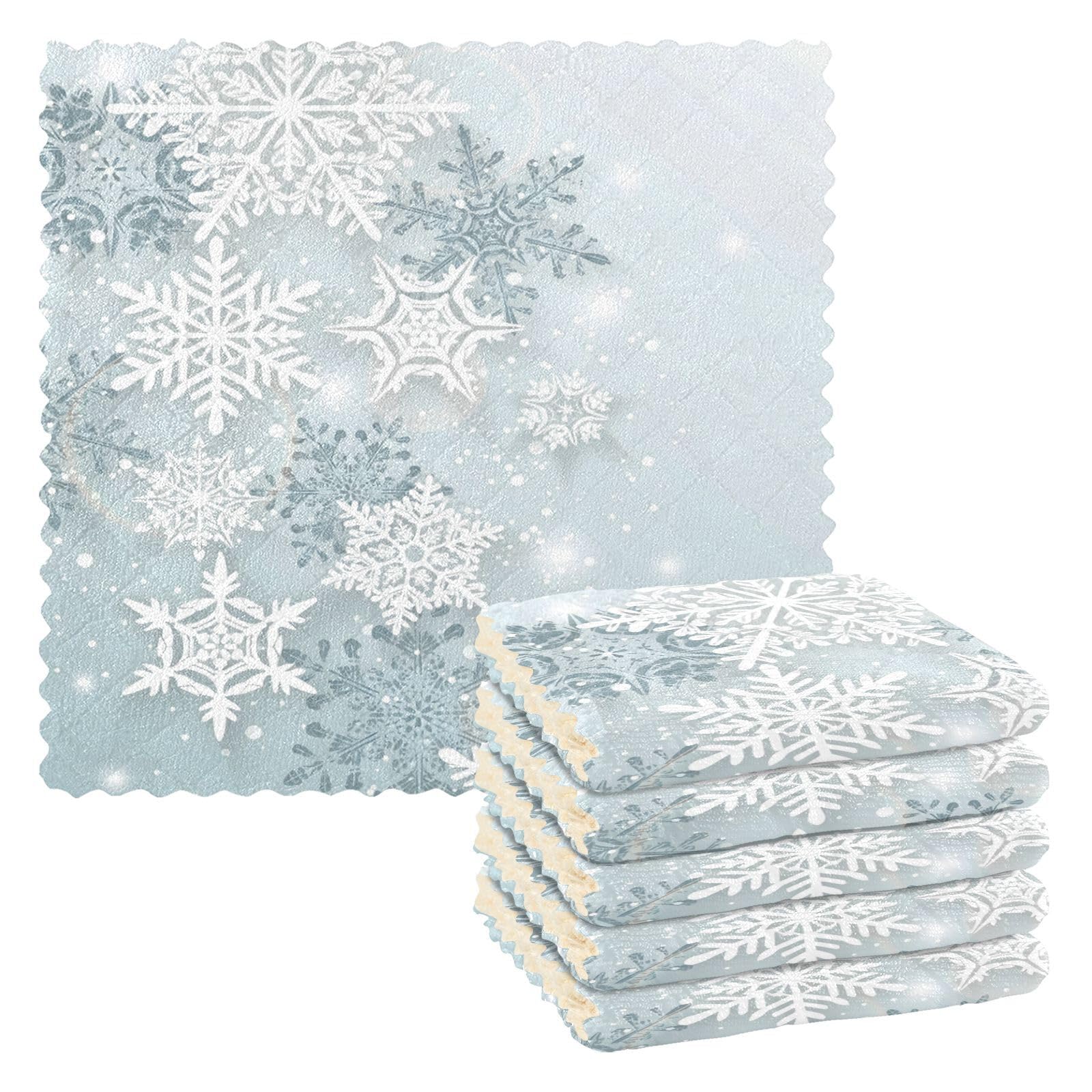 Paños de cocina absorbentes ALAZA de 6.1 x 11 pulgadas para té y bar