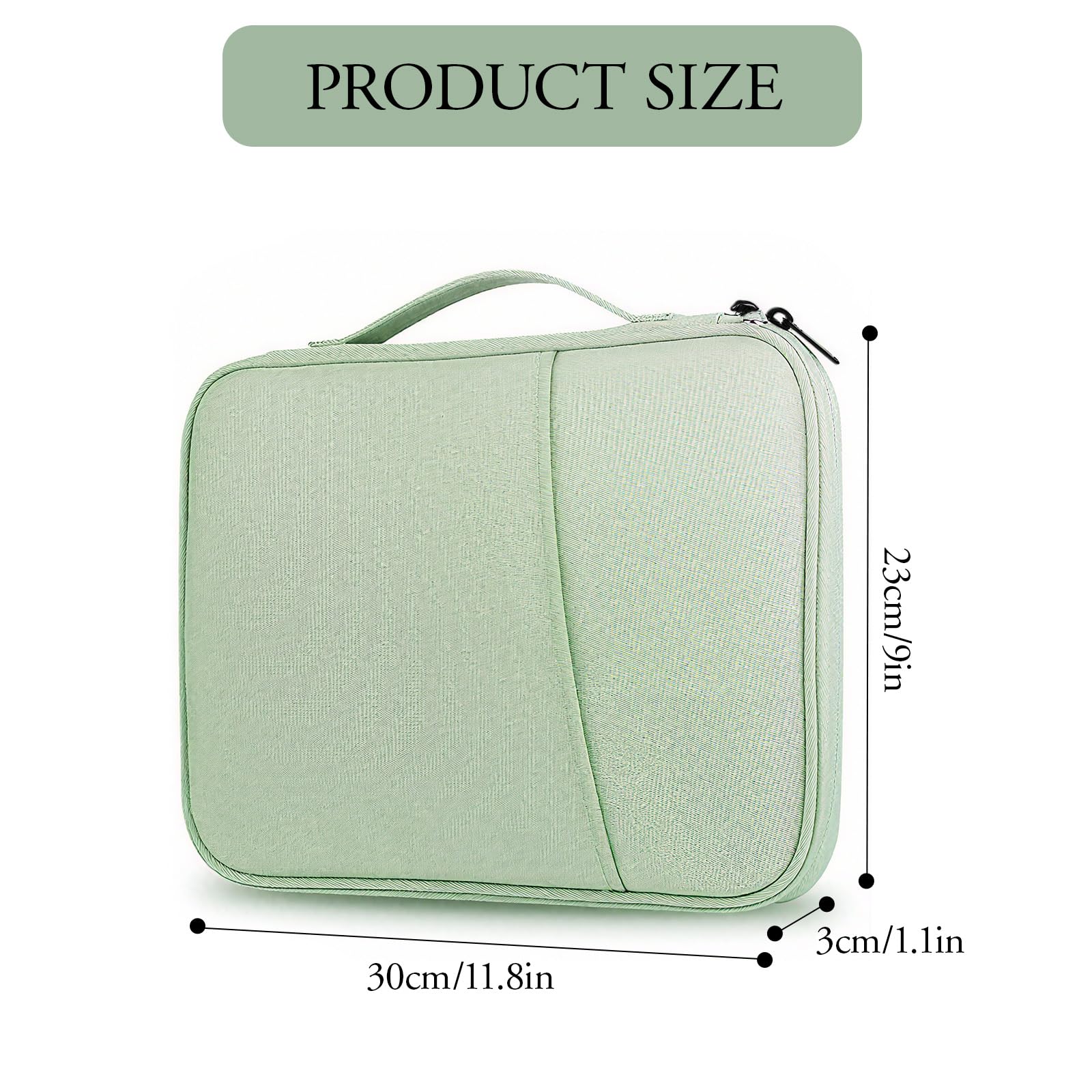 9-11 Pollici Borsa Tablet Borsa Ipad, Custodia Protettiva Borsa Tablet per iPad 10a Gen 10,9", iPad (A16) 11" 2025, Nuovo i-Pad Air/Pro 11", i Pad 9/8/7a 10,2", i Pad Air 5/4