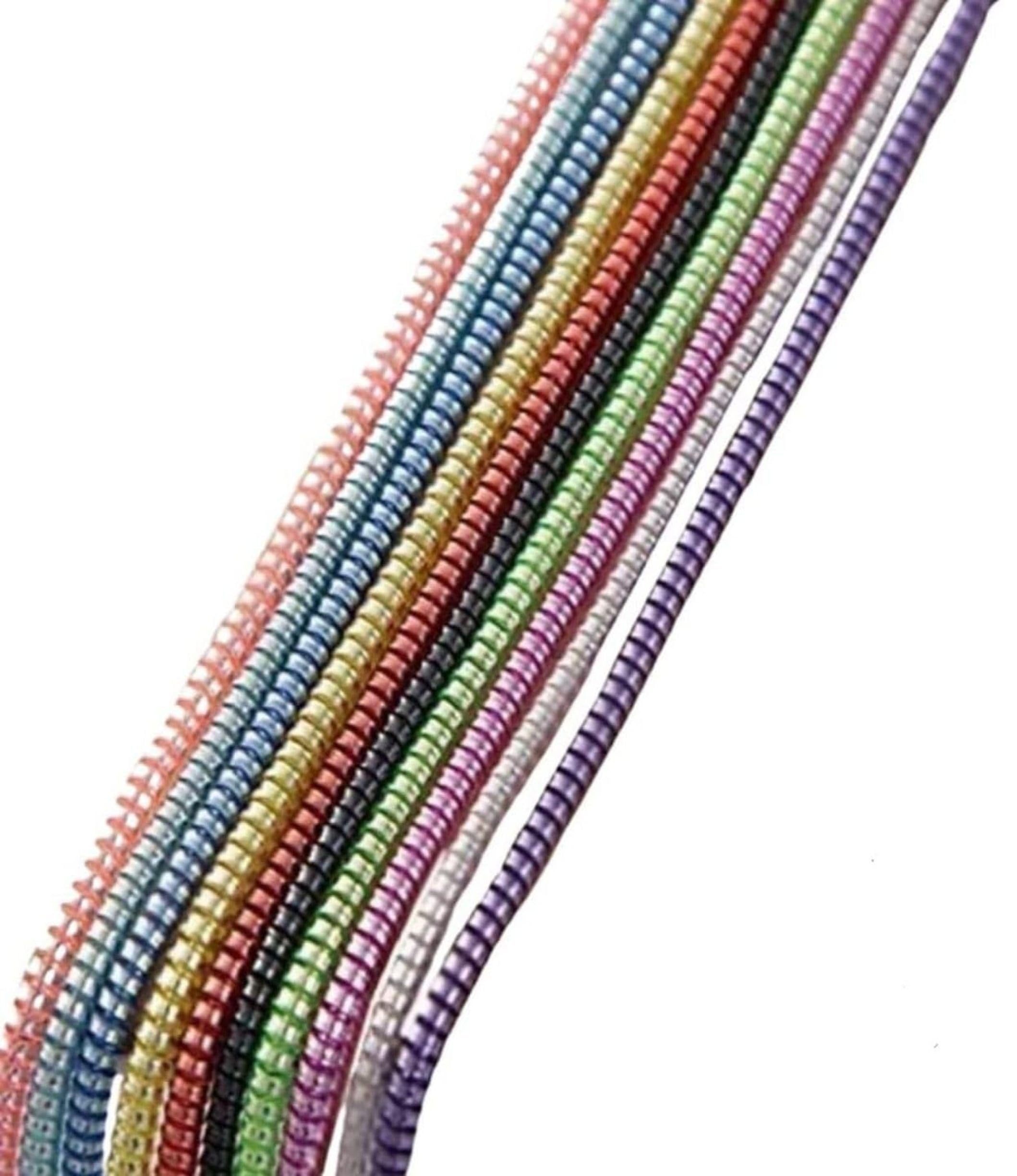 On Blow Metallic Spiral Cable Protector, 2 Metres, Multicolour, for iPhone and Android Charging Cables, 2 Pack-image-1
