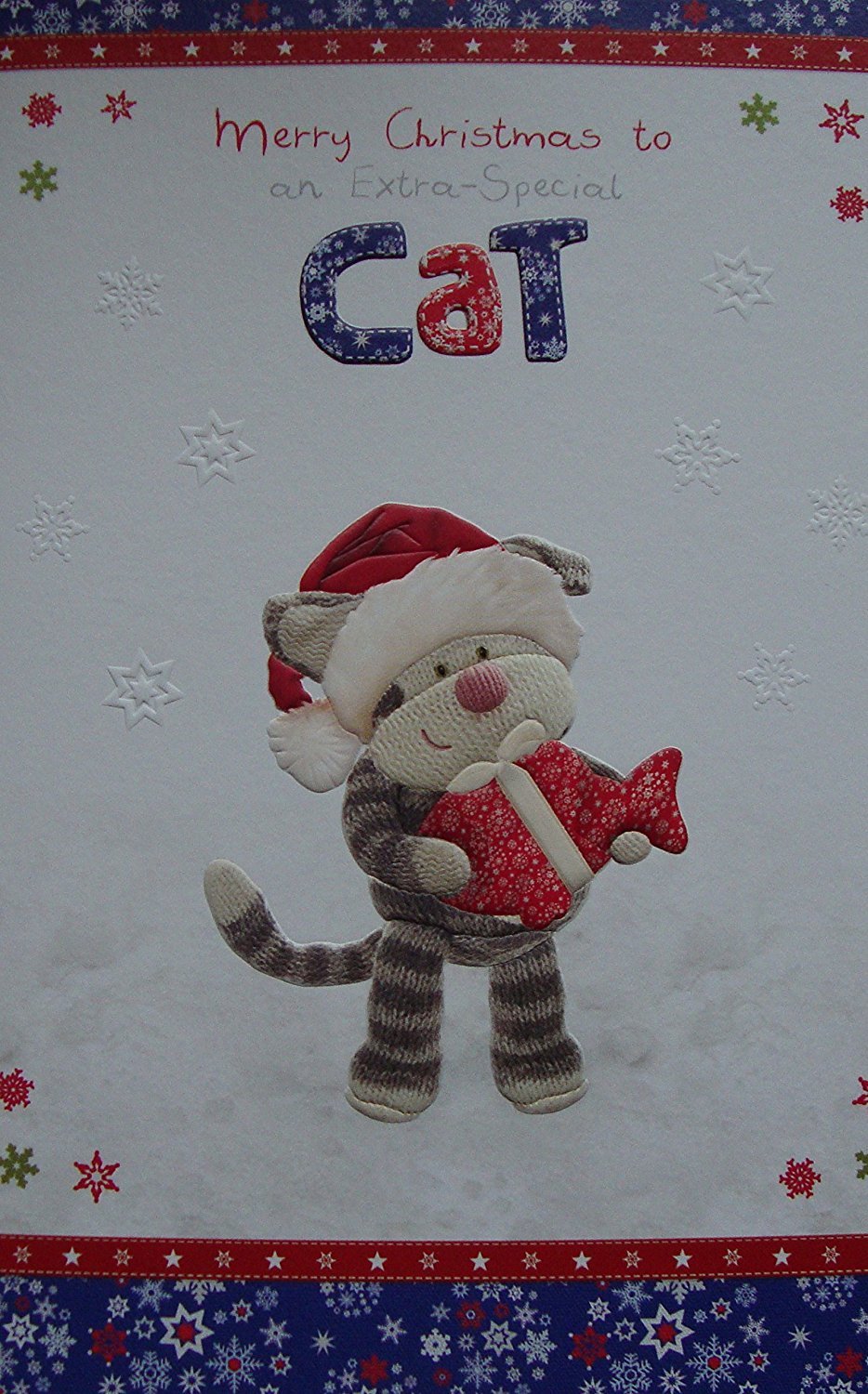 Merry Christmas (To an Extra Special Cat!) Christmas Card...