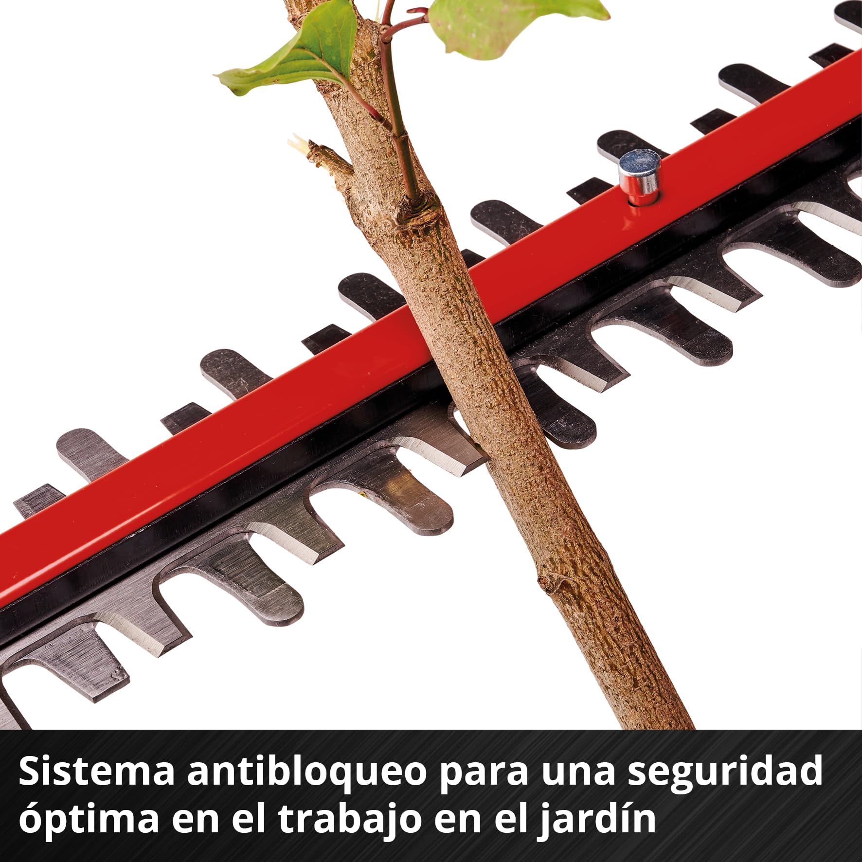 Einhell Professional Cortasetos con batería GP-CH 18/50 Li BL-Solo | PXC | 18 V | 50 cm de longitud de corte | 20 mm de distancia entre dientes | Brushless | Sistema antibloqueo | Sin batería