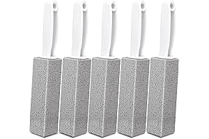 AZEN Pumice Stone 5 Pack for Cleaning Hard Water Stains | Effective...