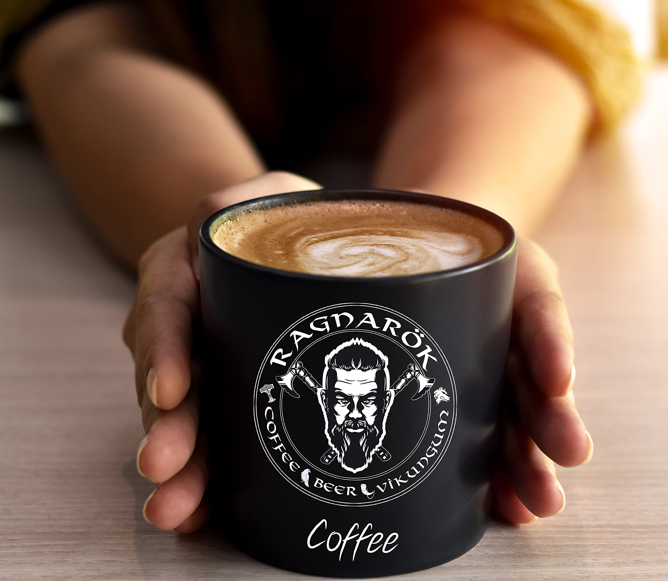 C&T "Ragnarök Coffee" nordischer Röst-kaffee | 6000g ganze Bohne | als Espresso & Cafe Crema trinkbar | kräftig + würzig + aromatisch | 100% natürlich mit Koffein