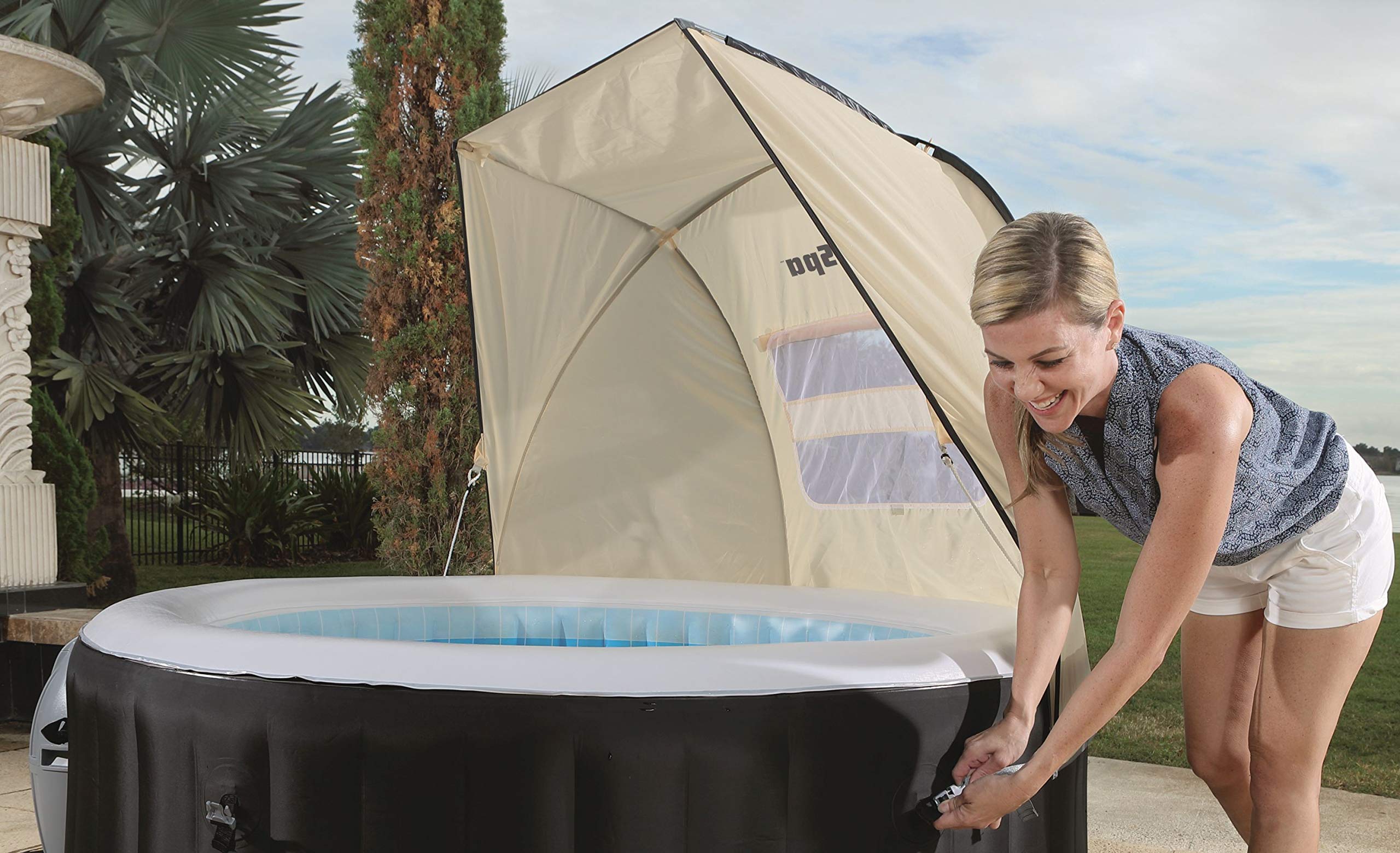 Bestway Lay-Z-Spa dach przeciwsłoneczny 183 x 94 x 109 cm