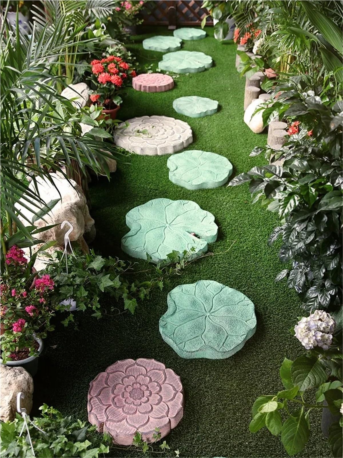 Pas Japonais Jardin Tremplins de jardin cour