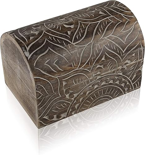 Grandes ideas de regalo de cumpleaños, caja de joyería decorativa hecha a mano, caja del tesoro, organizador de joyas, caja de recuerdos, caja de