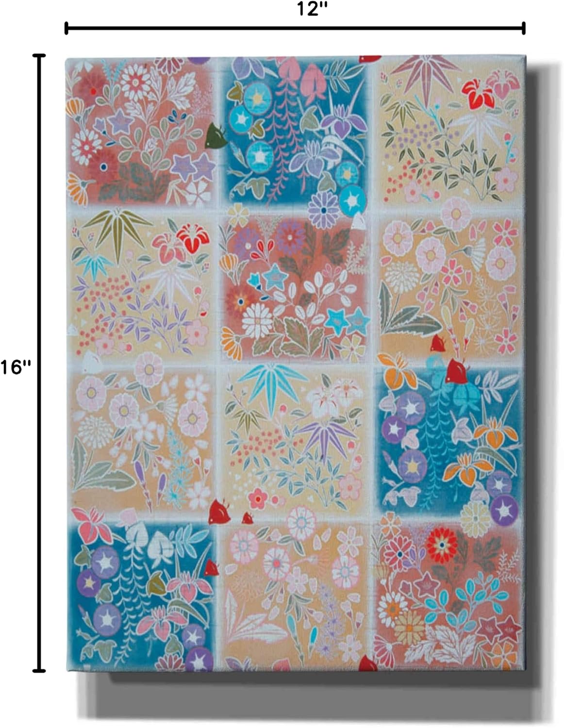 Epic Graffiti 'Season Word' by Zigen Tanabe, Canvas Wall Art, 12"x16"