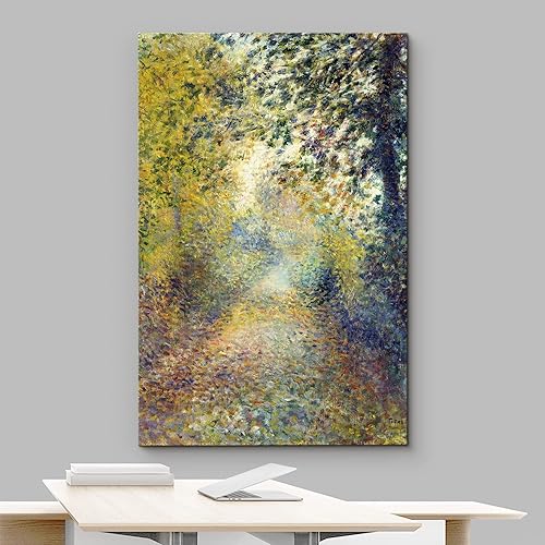 Miniatura 3 de wall26 Lienzo impreso para pared, diseño de la madera, de Pierre Renoir Personas, ilustraciones históricas, bellas artes, tradicional, escénico,