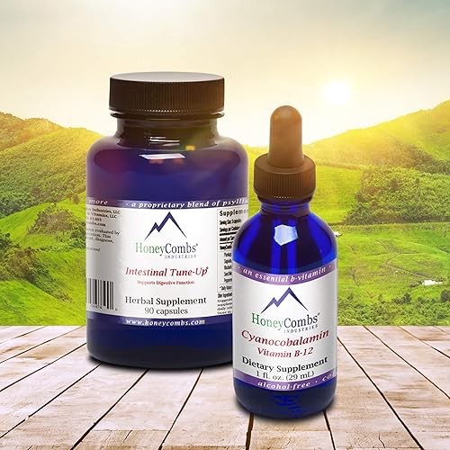 Miniatura 2 de HoneyCombs Intestinal Tune-Up + Vitamina B12 Líquida 1 Oz