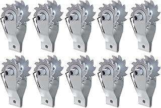 Electric Fence Wire Strainer for Electric Fence, Farm Fence, Heavy Duty Inline Wire Tensioner, Wire Ratchet Tensioner (10 Pack)