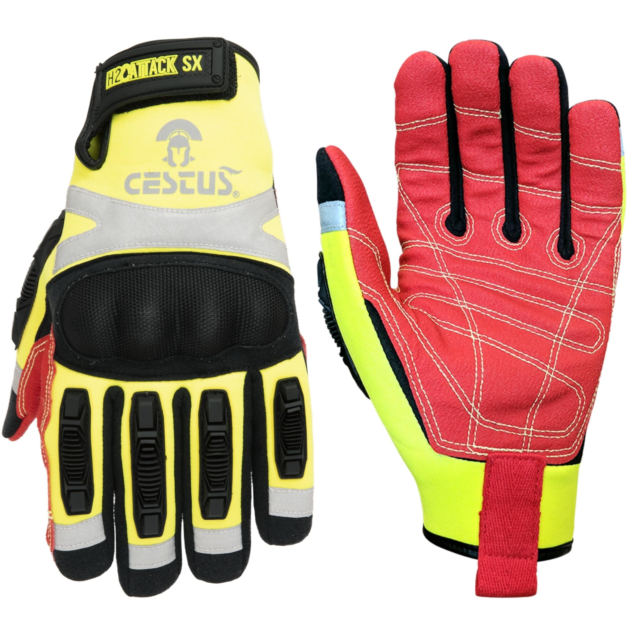 Cestus H2O Attack SX, Swift Water Rescue Gloves, Firefighter Extrication Gloves