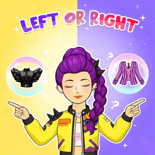 Left or Right Magic Dress Up: Fashion Choice Stylist & Makeover Challenge Games