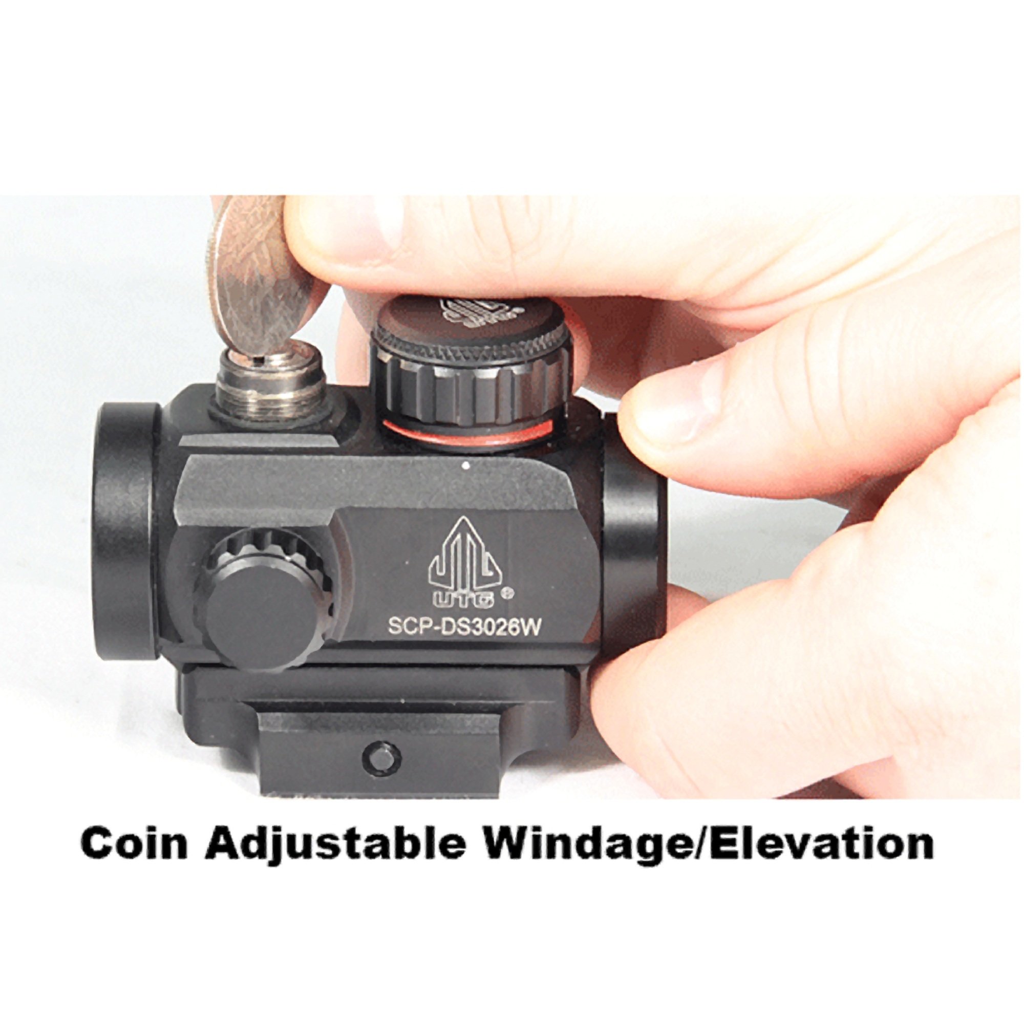 Amazon | UTG ドットサイト 2.6インチ ITA CQB Micro Dot with