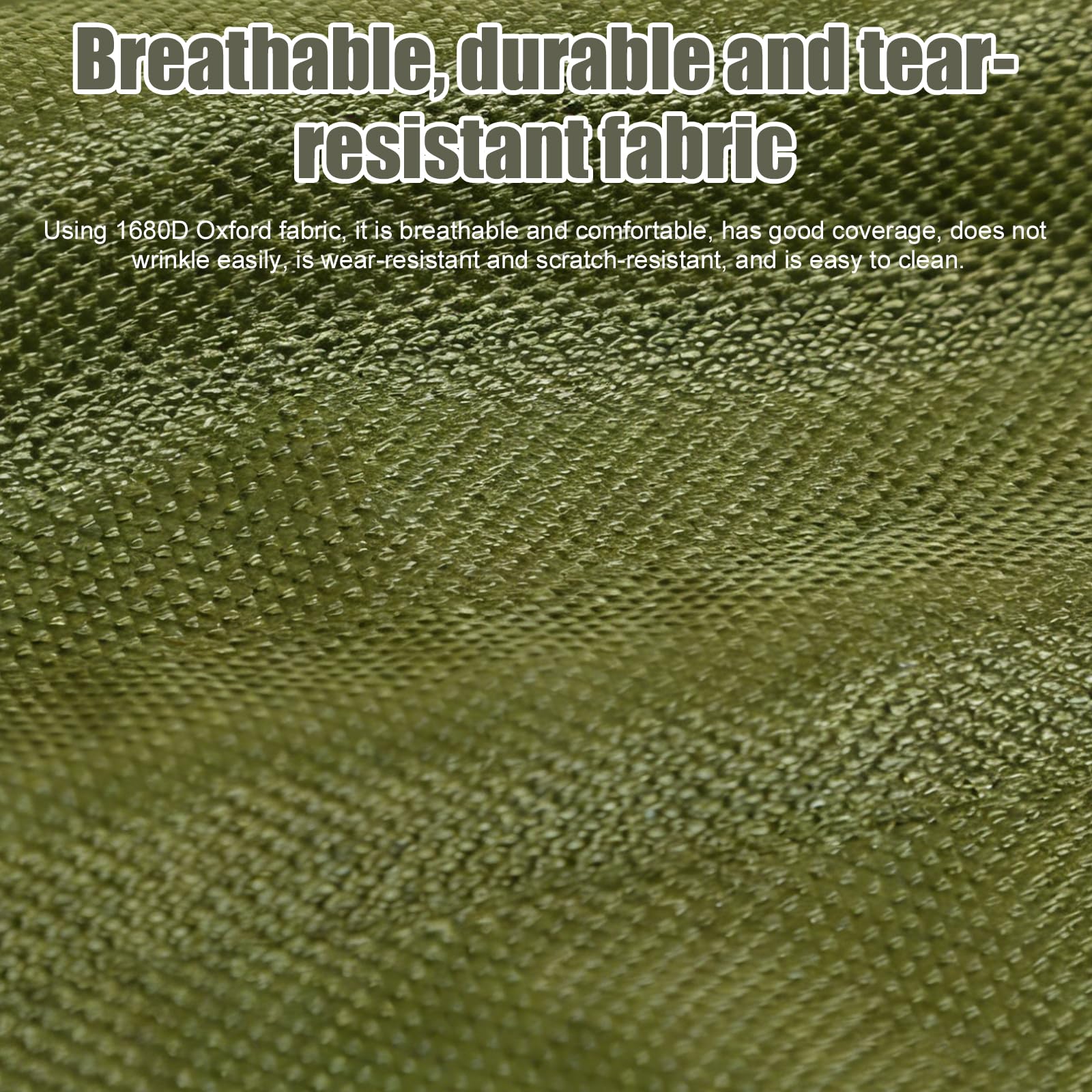 PORFOYO Campingtisch Klappbar, Camping Tisch Mit Tragetasche Und Netztasche, 60 X 40 X 39.5cm Klapptisch Camping, Campingtisch Faltbar Klein, Campings Klapptisch Für Picknick Wandern Reisen (Grün)