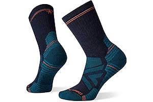 Women's Performance Hike Full Cushion Crew Smart Wool Socks for Women