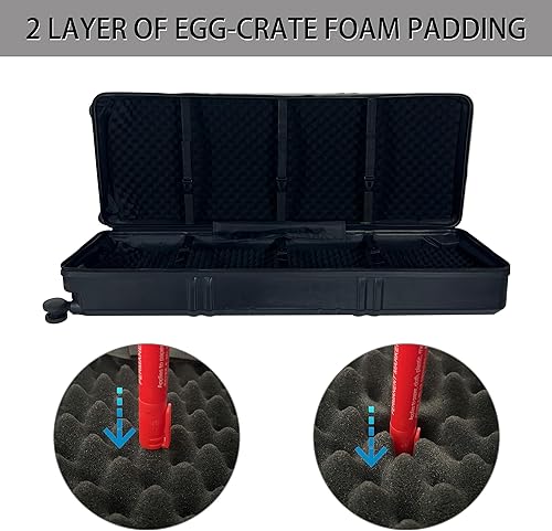 Miniatura 3 de JUST 4 SIGNS Estuche de envío para ferias comerciales de 43 pulgadas de largo x 15 pulgadas de ancho x 11 pulgadas de alto para soportes de