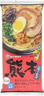 マルタイ 熊本黒マー油とんこつラーメン 2食入 186g