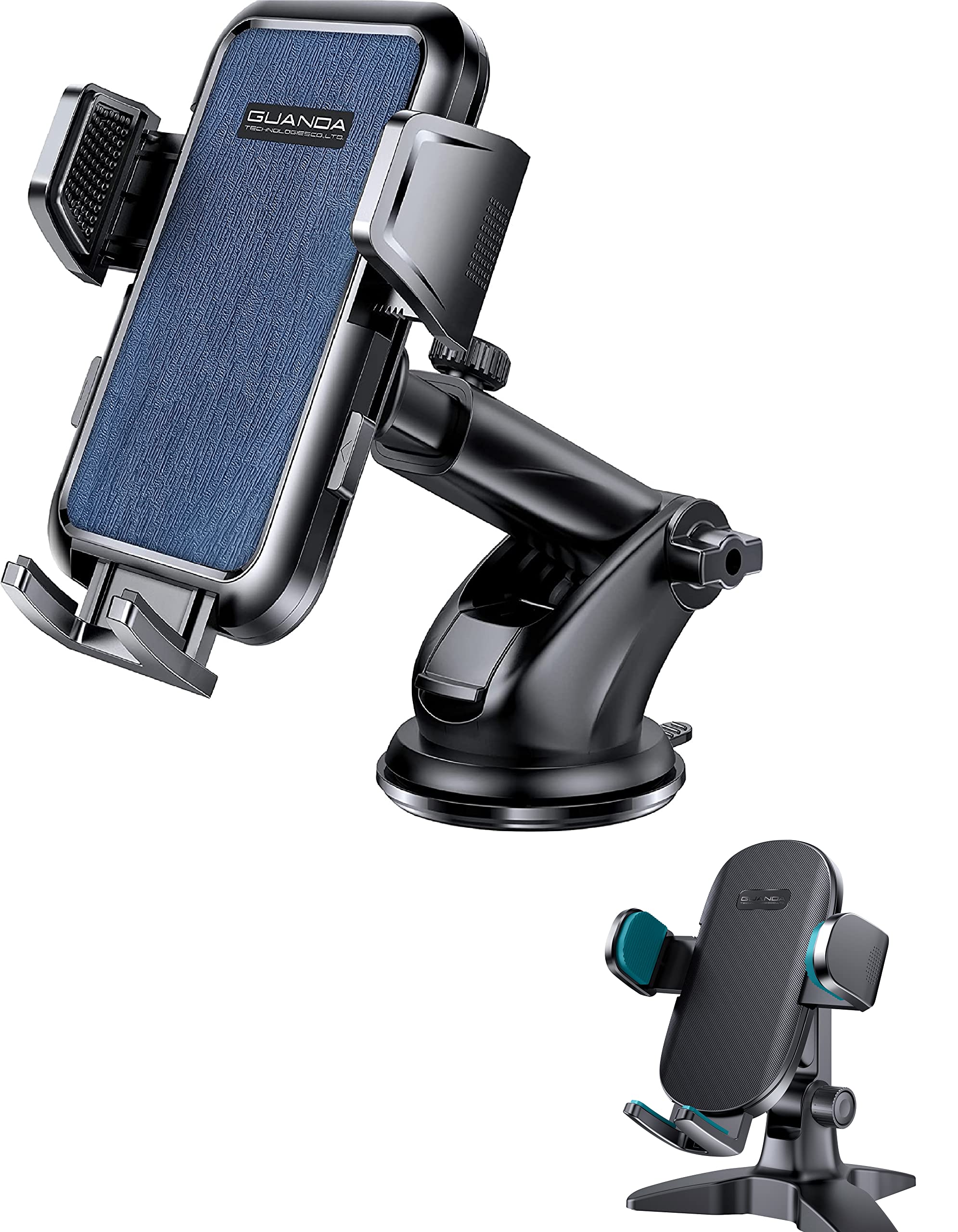 GUANDA TECHNOLOGIES CO., LTD.Cell Phone Stand, Desk Phone Holder, Cell Phone Holder for Windshield Dashboard Desk