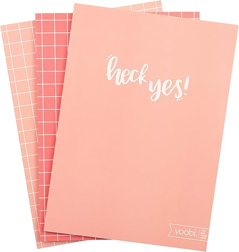 Yoobi El Cuaderno con funda estampada Blush Multicolor Pack de 3 (YOOB4192674) Yoobi El Cuaderno con funda estampada Blush Multicolor Pack de 3 (YOOB4192674)