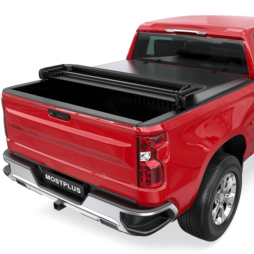 CELLＣＵＲＥ 4tplus Amazon.com: MOSTPLUS Quad Fold Soft Truck Bed Tonneau Cover