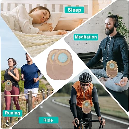 Miniatura 7 de VLOOKUP 20 bolsas de colostomía, suministros de ostomía, bolsas de ostomía cerradas de una pieza para el cuidado del estoma de ileostomía