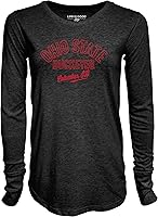 Vista 55 de Blue 84 Women's Tri-Blend Long Sleeve T-Shirt Campus