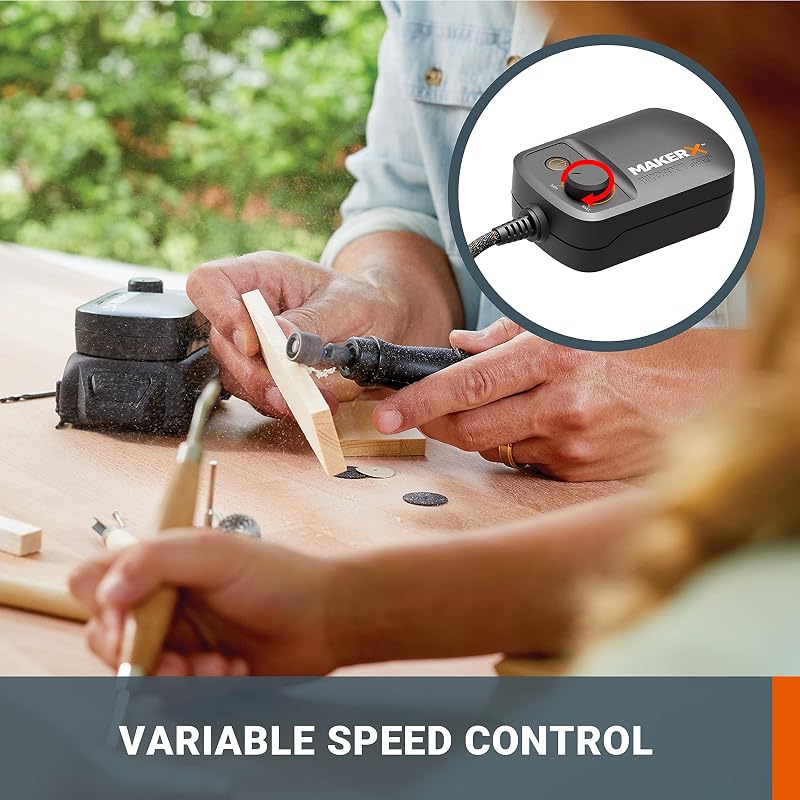 WORX MakerX WX991 18V Multifunkciós Szerszám Szett Sarokcsiszoló Forrasztópisztoly 3in1 PowerShare