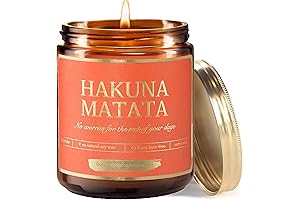 Hakuna Matata, Soy Candle Scented with Lavender