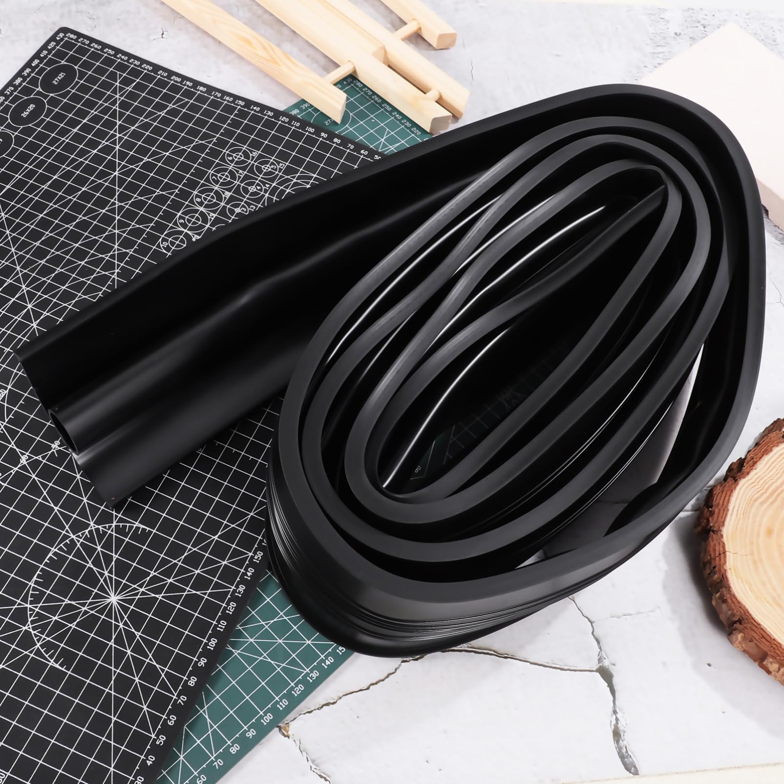 SHINEOFI Guarnizione Isolamento in per Eccellente del Garage Porta Epdm Nero da Protezione Sigillatura della Casa Pioggia e Vento