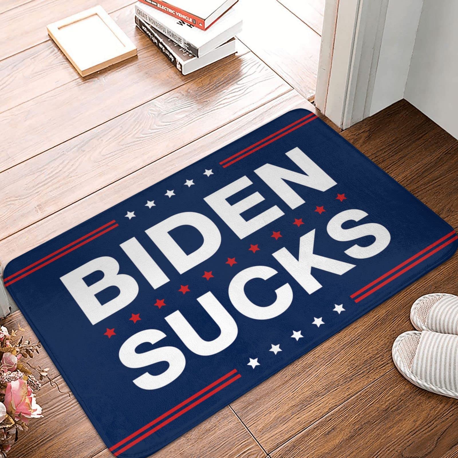 Biden Sucks mat paillasson humour pour accueillir vos invités avec ironie